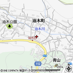 長崎県長崎市油木町43-18周辺の地図