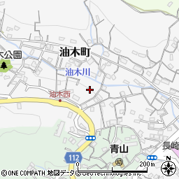 長崎県長崎市油木町45-4周辺の地図