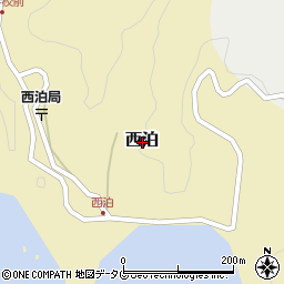 高知県幡多郡大月町西泊周辺の地図