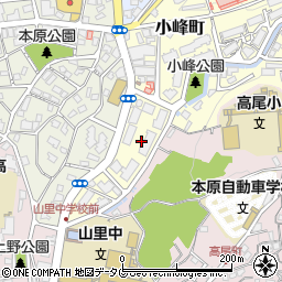 長崎県長崎市小峰町2周辺の地図