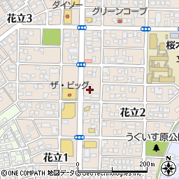 カースタレンタカー桜木店周辺の地図