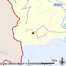 長崎県諫早市飯盛町古場11周辺の地図