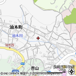 長崎県長崎市油木町28-32-7周辺の地図