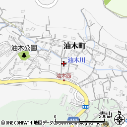 長崎県長崎市油木町45-15周辺の地図