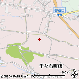 長崎県雲仙市千々石町戊野田名周辺の地図