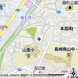 長崎県長崎市本原町32周辺の地図