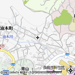 長崎県長崎市油木町17-17周辺の地図