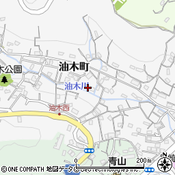 長崎県長崎市油木町27-22周辺の地図