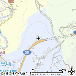長崎県諫早市飯盛町里2151-1周辺の地図