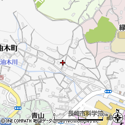 長崎県長崎市油木町17-16周辺の地図