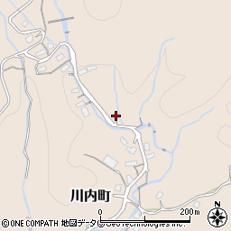 長崎県長崎市川内町698-2周辺の地図