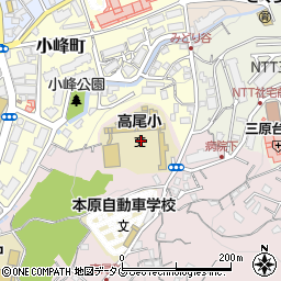 長崎県長崎市高尾町7周辺の地図