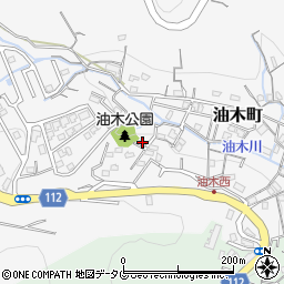 長崎県長崎市油木町50-58周辺の地図