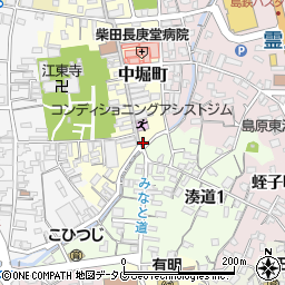 羽田理容院周辺の地図