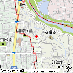 浜田自動車鈑金塗装周辺の地図