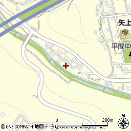 長崎県長崎市平間町152周辺の地図