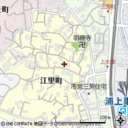 長崎県長崎市江里町11周辺の地図