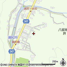 高知県土佐清水市浦尻周辺の地図