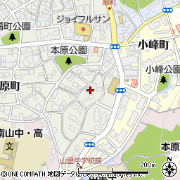 長崎県長崎市本原町5周辺の地図