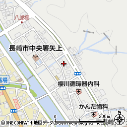 長崎県長崎市東町1954周辺の地図