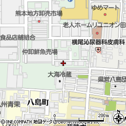 株式会社上田鮮魚　本社事務所周辺の地図