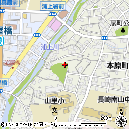 長崎県長崎市本原町39周辺の地図