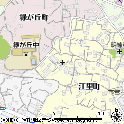 江里町公園周辺の地図