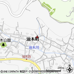 長崎県長崎市油木町250-2周辺の地図