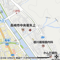 長崎県長崎市東町1952周辺の地図