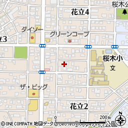 桜木荘周辺の地図