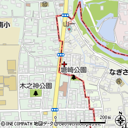湧心苑熊本市中央３地域包括支援センター周辺の地図