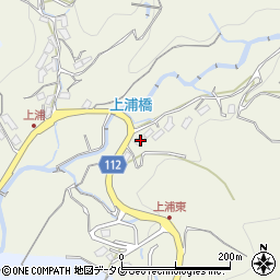 長崎県長崎市上浦町111周辺の地図