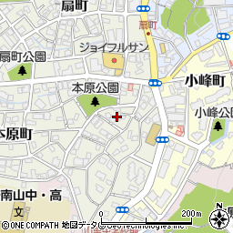 長崎県長崎市本原町10周辺の地図