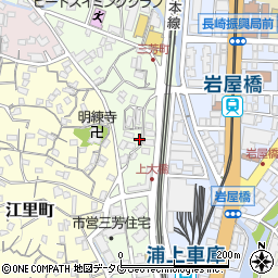 長崎県長崎市三芳町6-30周辺の地図