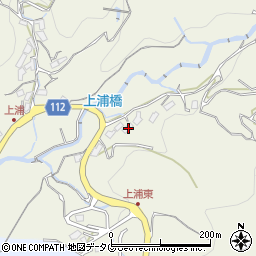 長崎県長崎市上浦町115周辺の地図