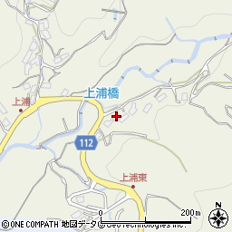 長崎県長崎市上浦町112周辺の地図