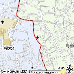 熊本県上益城郡益城町広崎986周辺の地図