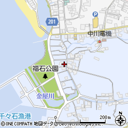 長崎県雲仙市千々石町乙105周辺の地図