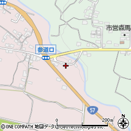 長崎県雲仙市千々石町戊1037周辺の地図