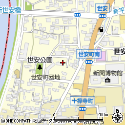 平成自転車保管所周辺の地図