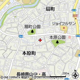 長崎県長崎市本原町15周辺の地図