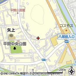 長崎県長崎市平間町668周辺の地図