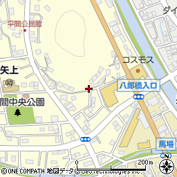 長崎県長崎市平間町675周辺の地図