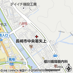 株式会社サニクリーン九州　サニタリーオペレーション・長崎東営業所周辺の地図