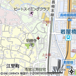 長崎県長崎市三芳町6-20周辺の地図