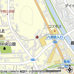 長崎県長崎市平間町676周辺の地図