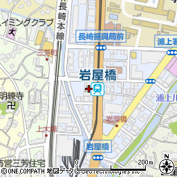 長崎大橋郵便局 ＡＴＭ周辺の地図