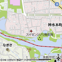 学研ココファン神水ヘルパーセンター周辺の地図