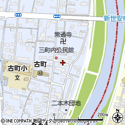 熊本県コロニー協会周辺の地図