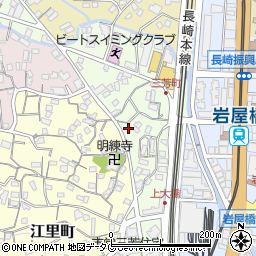 長崎県長崎市三芳町6-18周辺の地図